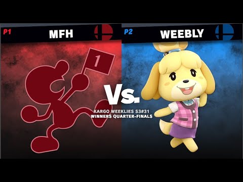 Kargo Weeklies S3#31 Winners Quarter finals, MFH v Weebly