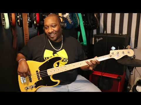 Squier Paranormal Jazz Bass '54 demo