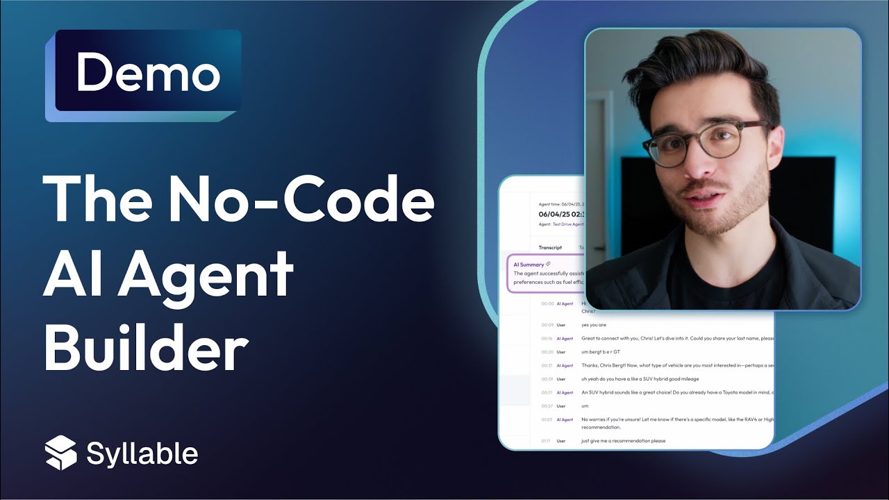 No-Code AI Agent Builder (Demo)