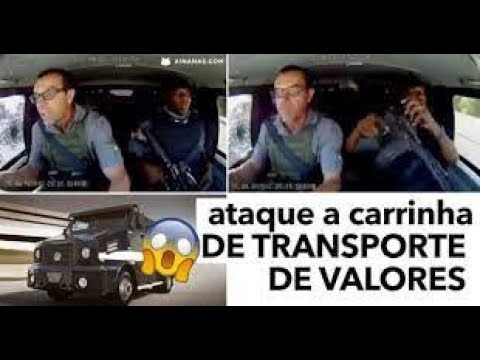 Impressionante tentativa de assalto a carrinha de valores na África do Sul