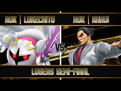 Lukechito (Meta Knight) vs Karu! (Kazuya) - ROK Esports Smash Starbrawl Invitational Loser Semis