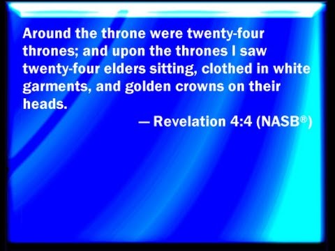 Rev 4:4 Who Are the 24 Elders?-JAMES JACOB PRASCH-LIVE FROM ENGLAND
