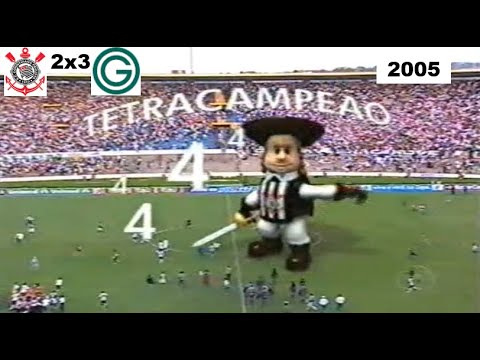 Brasileirão 2005 -  Goiás x Corinthians - Tetracampeão