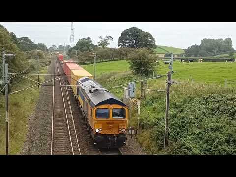 66708 4s57 Hams Hall GBRf - Mossend Euroterminal GBRf, 23rd August 2023