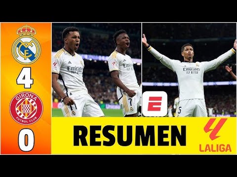 Real Madrid 4-0 Girona | LaLiga 23/24 Match Highlights