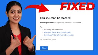 How to Fix This Site Can't be Reached Error | This Site Can't be Reached Problem Solved