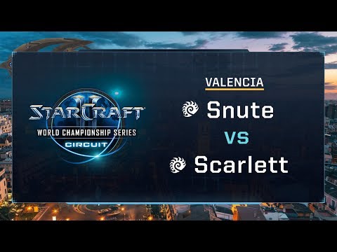 Snute vs Scarlett ZvZ - RO16 - WCS Valencia 2017 - StarCraft II