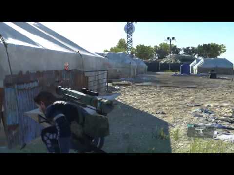MGS5: GZ Anti-Air Prisoner Extraction