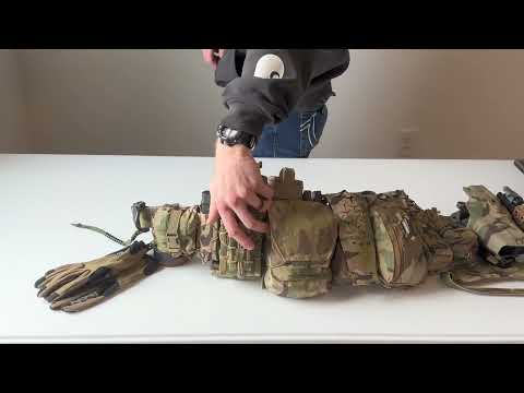 24 hour battle belt setup.