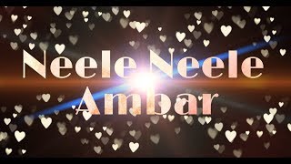 Neele Neele Ambar par | Song by Kishore Kumar, Full Lyrical Video, | Kalaakaar  #HeavenSongs