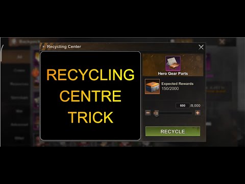 Recycling Centre Trick¦ Triple Event Tips¦ State of Survival