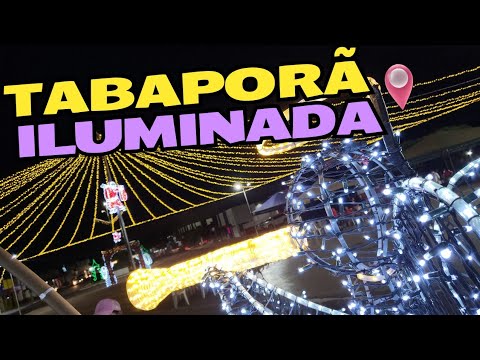 INAUGURAÇÃO da Iluminação da Praça de Tabaporã-MT