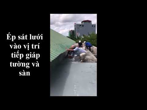 V1-424 CHỐNG THẤM SÀN MÁI CŨ CÓ LƯỚI GIA CƯỜNG