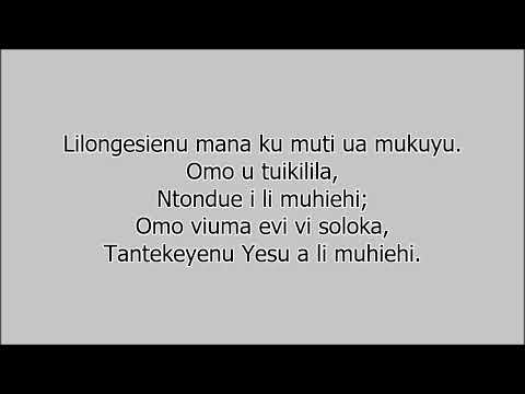 Luchazi Gospel - Ngolo ya muilu i ka linika (Lyrics)