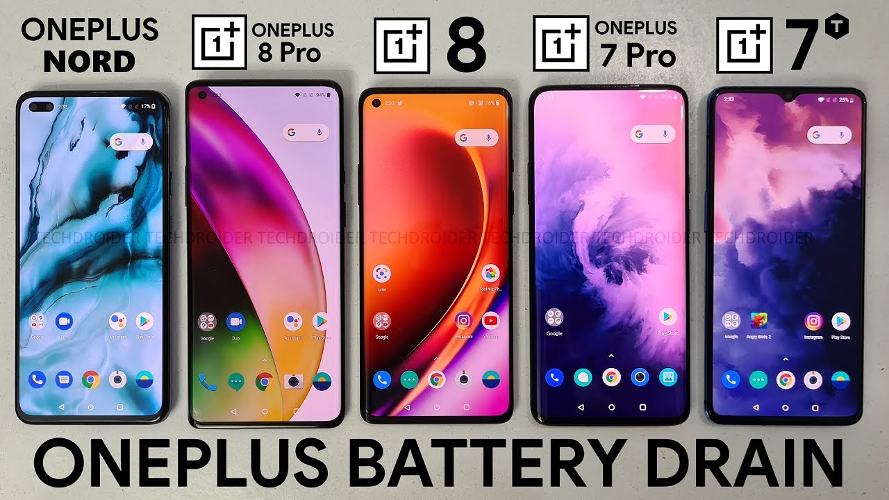 EXTREME ONEPLUS BATTERY DRAIN- OnePlus Nord / OnePlus 8 Pro / OnePlus 8 / OnePlus 7 Pro / OnePlus 7T