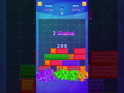 Slide Block Puzzle funny games Video