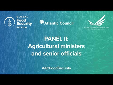 , title : 'Panel II Agriculture ministers and senior officials on food security'