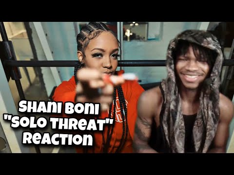 BEST Female Drill Rapper?! | Shani Boni - Solo Threat (Shot by @klovizionz) REACTION