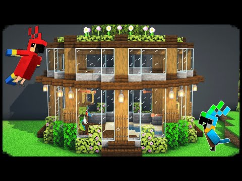 INSANE Minecraft Parrot House Build