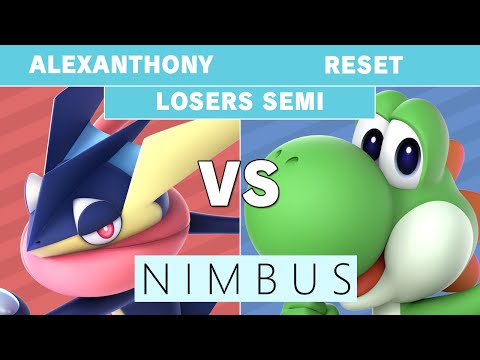 Nimbus #49 AlexAnthony (Greninja) vs. Reset (Yoshi) Loers Semi - Smash Ultimate