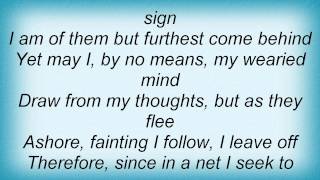 Darkseed - Like To A Silver Bow Lyrics