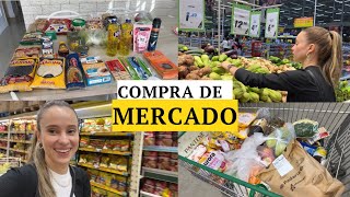 COMPRA DE MERCADO NO ATACADISTA com valor de tudo | Vlog de toda minha compra