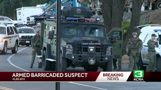 Standoff continues at home in Auburn