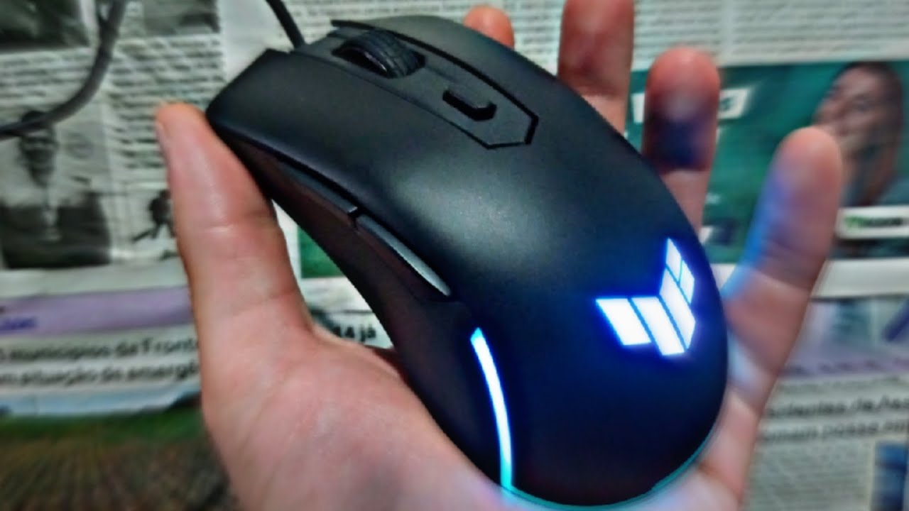 Miniatura da avaliação em vídeo de Mouse ASUS TUF Gaming M3 Gen II com Fio