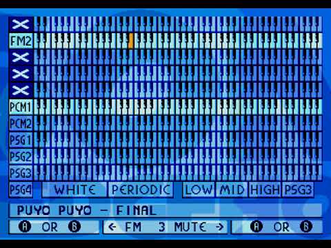 Having fun using a sample sound test
