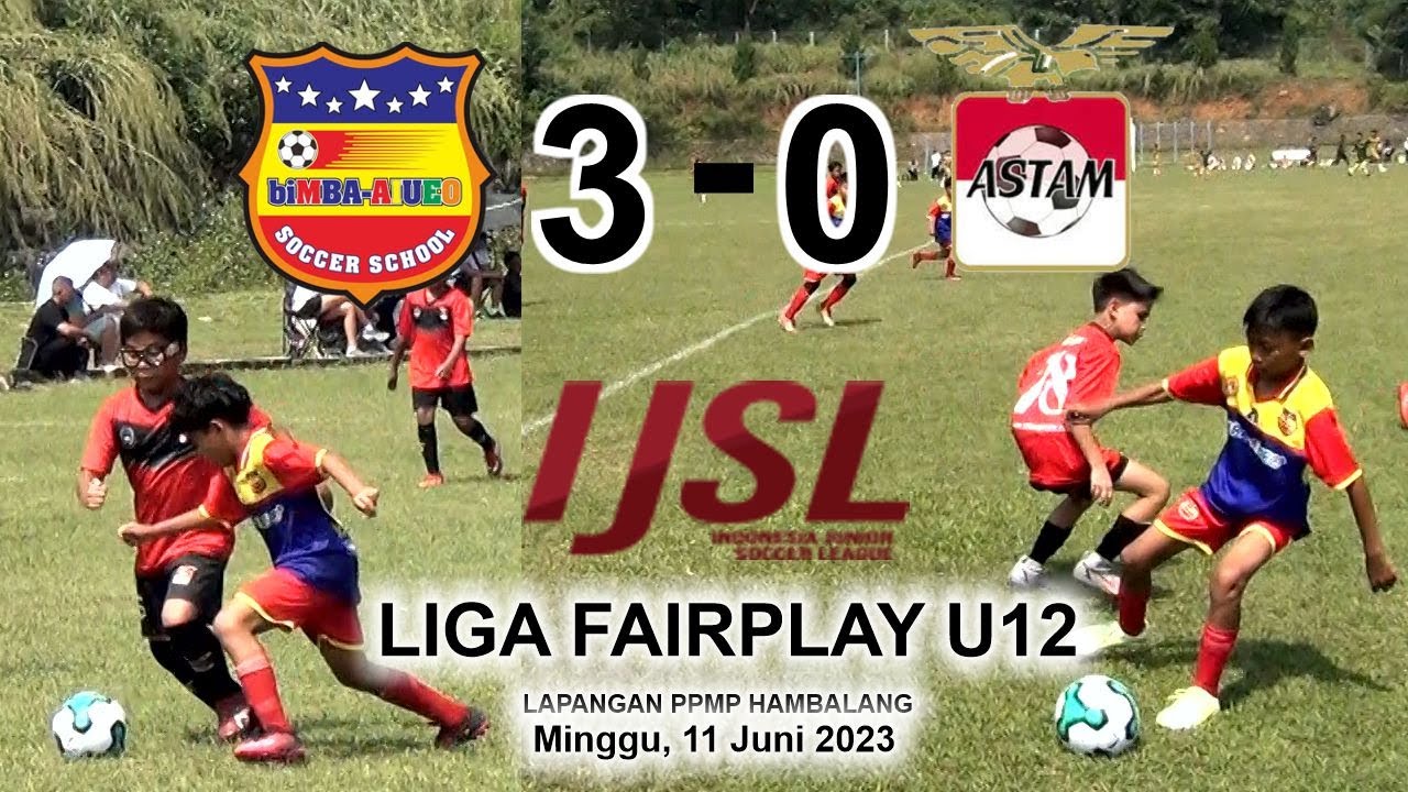 LIGA FAIRPLAY U12 PEKAN 1 biMBA AIUEO SS VS ASTAM FC