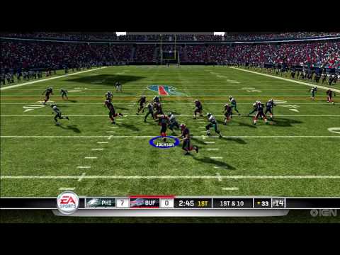 madden nfl 11 wii gameplay