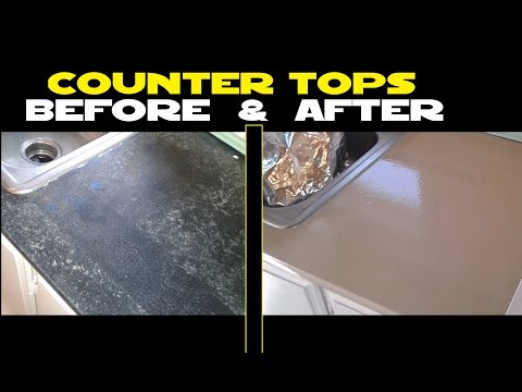 Make your counter tops look like new again with...