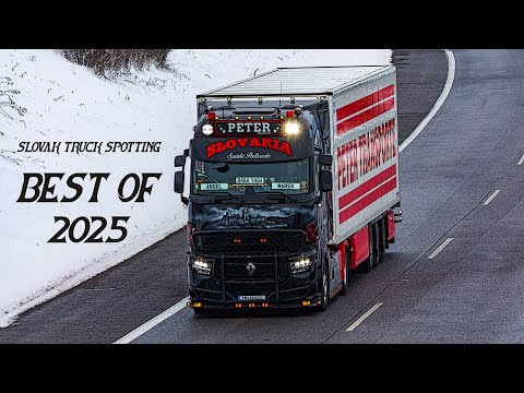 Slovak Truck Spotting - Best of 2025