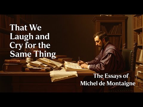 Video thumbnail for Essays of Michel de Montaigne (Chap. 1.37)