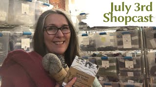 Shopcast featuring real and fantasy knitting