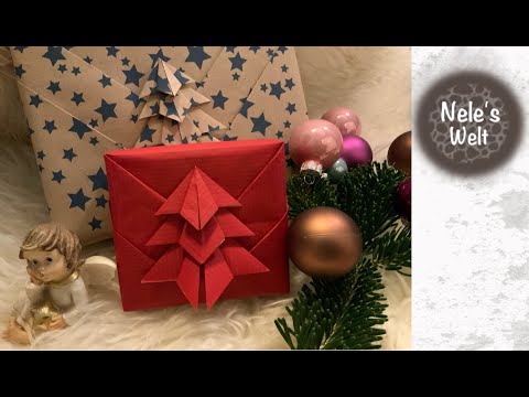 GESCHENKE EINPACKEN für Weihnachten --- gift wrapping ideas christmas, DIY Anleitung by Nele