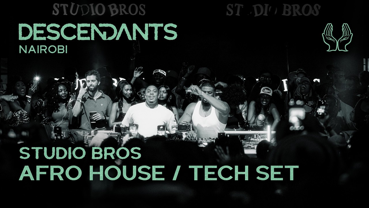STUDIO BROS Afro House / Tech DJ Set Live From DESCENDANTS Nairobi