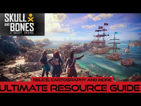 Skull and Bones resource farming, cartography, armor and more