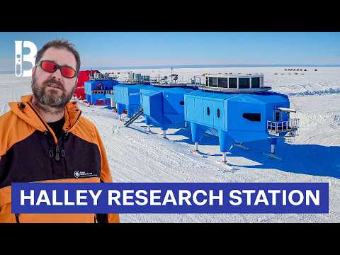 The Antarctic Ice Base That Can Relocate Itself to Avoid Destruction | Blueprint