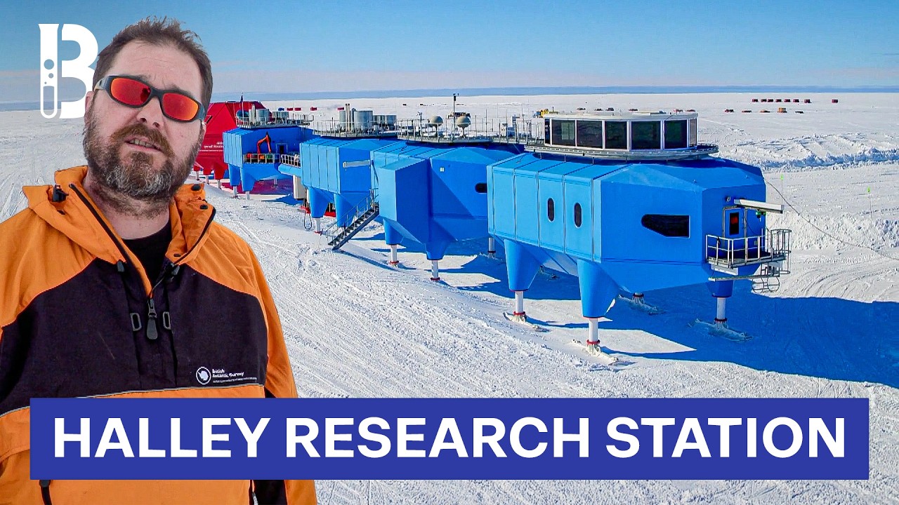 The Antarctic Ice Base That Can Relocate Itself to Avoid Destruction | Blueprint