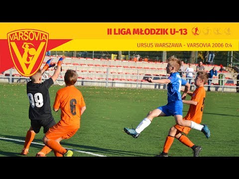 URSUS WARSZAWA - VARSOVIA 2006 0:4 - II LIGA MŁODZIK U-13