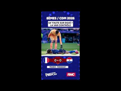 CHAMBRAGES, COUPS ET SOULAGEMENT, les Comms RMC de France 1-0 Paraguay