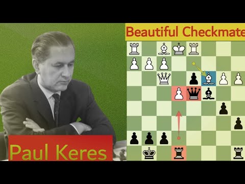 Amazing One Pawn Checkmate | A Karu vs Paul Keres 1931