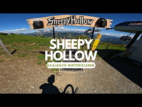 Neue Strecke Sheepy Hollow Bikepark Saalbach Hinterglemm Österreich 🇦🇹  full run RAW
