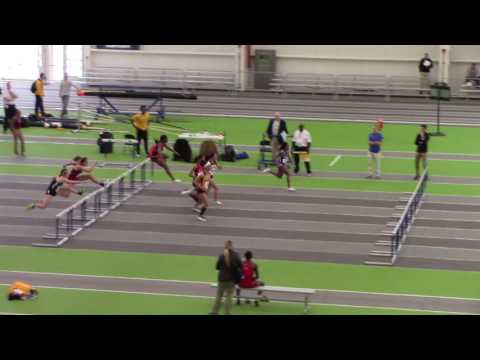 MU Women's Indoor 60m Hurdles Freshman Record - Monique Felix