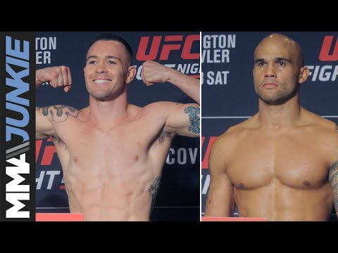 UFC on ESPN 5 headliners Colby Covington, Robbie Lawler make weight