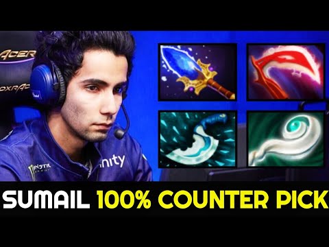 SUMAIL Mid Rubick - 100% Counter Pick Destroy Invoker & Earthshaker 7.27 Dota 2
