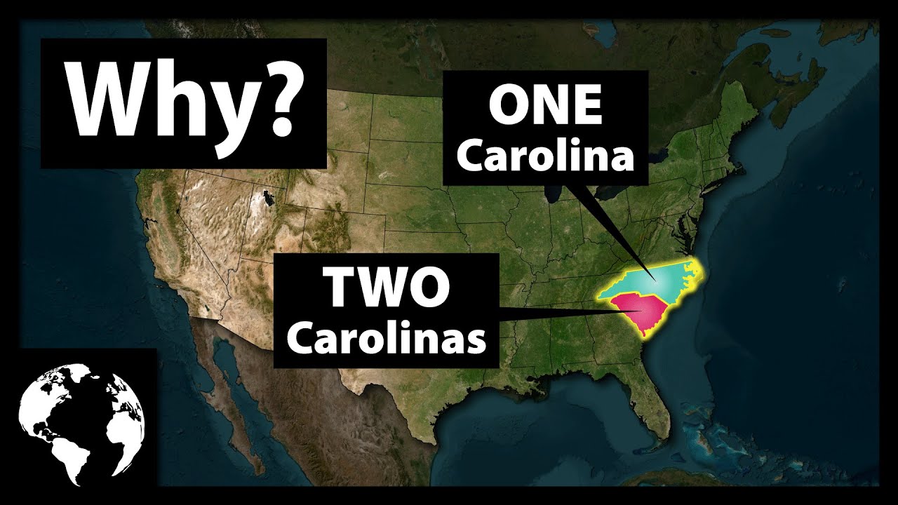 Why are North Carolina and South Carolina separate states? Tipseri