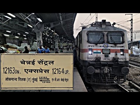 12163 LTT-CHENNAI SF EXP : LTT to PUNE : FULL JOURNEY : Indian Railway : WAP7+WAG9 : TRAIN