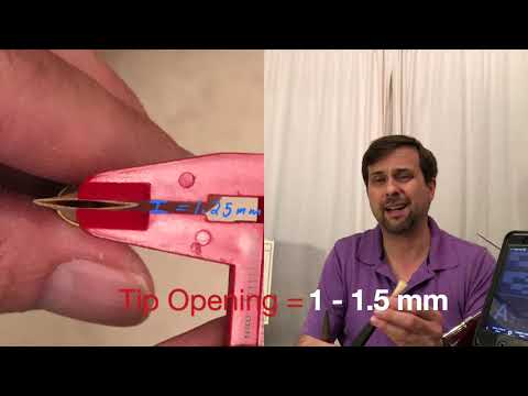 Bassoon Instruction - Making Wire Adjustments to Bassoon Reeds